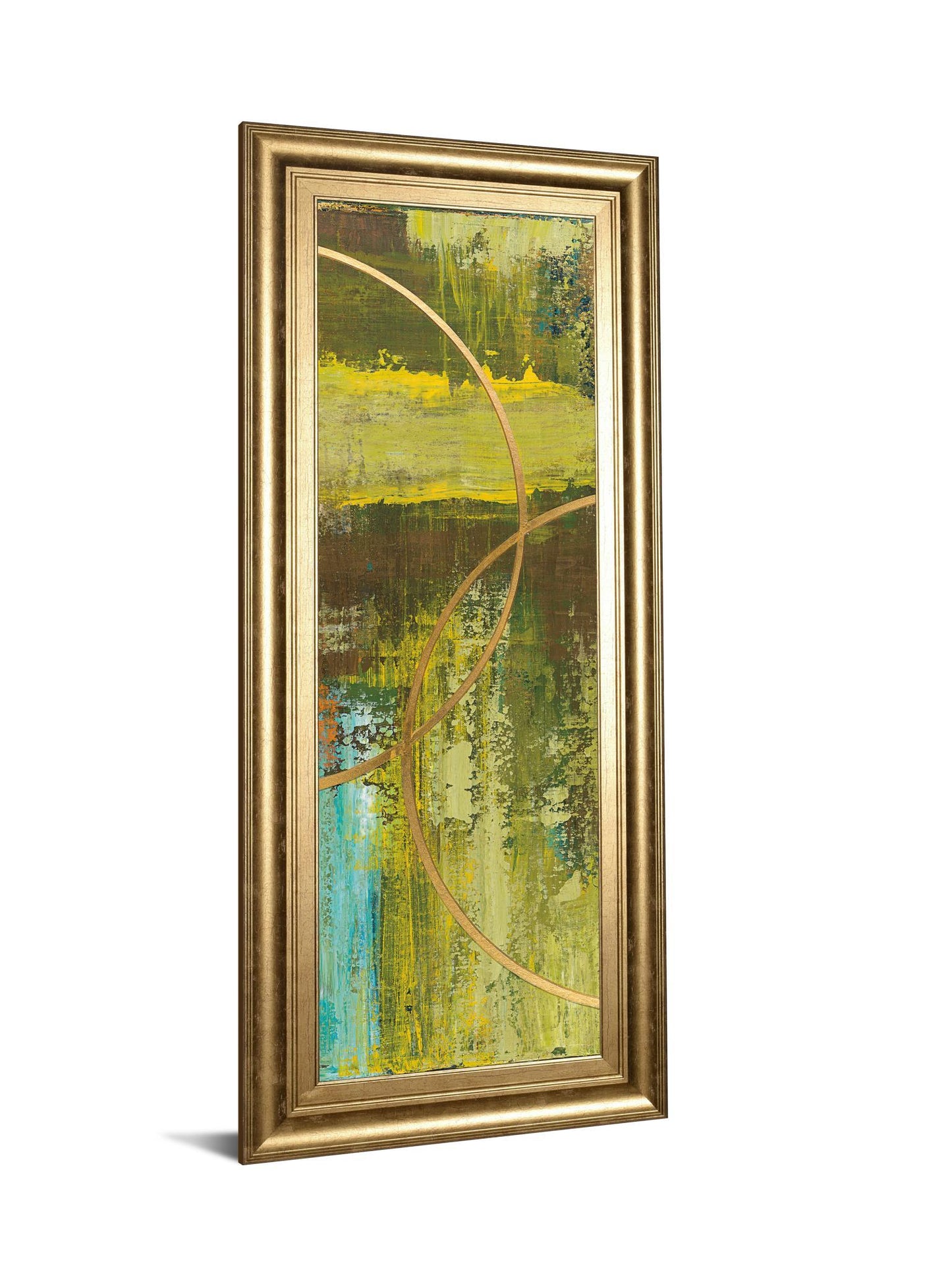 18x42 Aller Chartreuse By Patrick St Germain - Green Classy Art