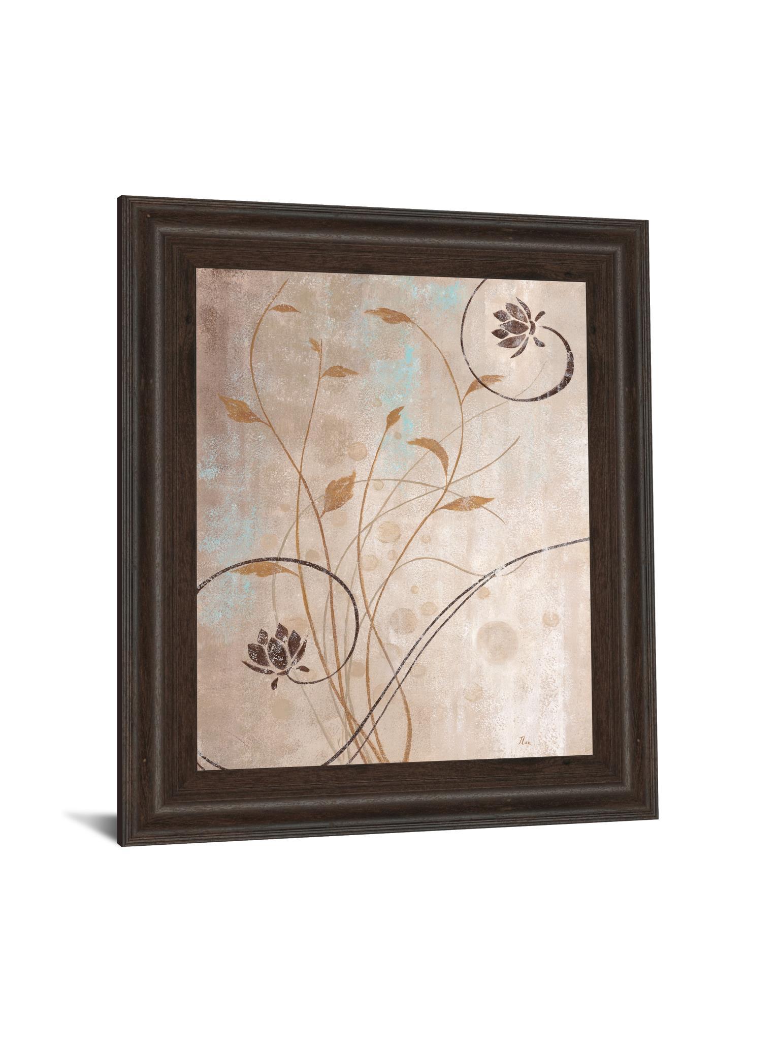 Spring Meadow I By Nan - Framed Print Wall Art - Beige Classy Art