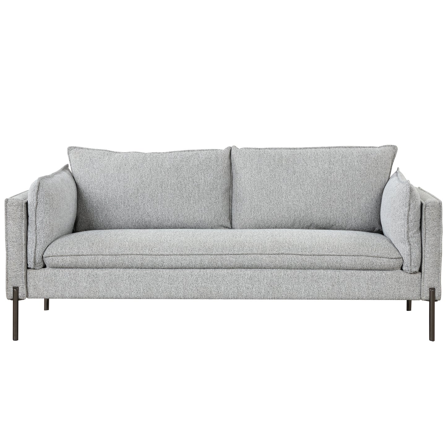 2 Piece Sofa Sets Modern Linen Fabric Upholstered  Loveseat and 3 Seat Couch Set Furniture for Different Spaces,Living Room,Apartment(2+3 seat) House to Home Furnishings LLC