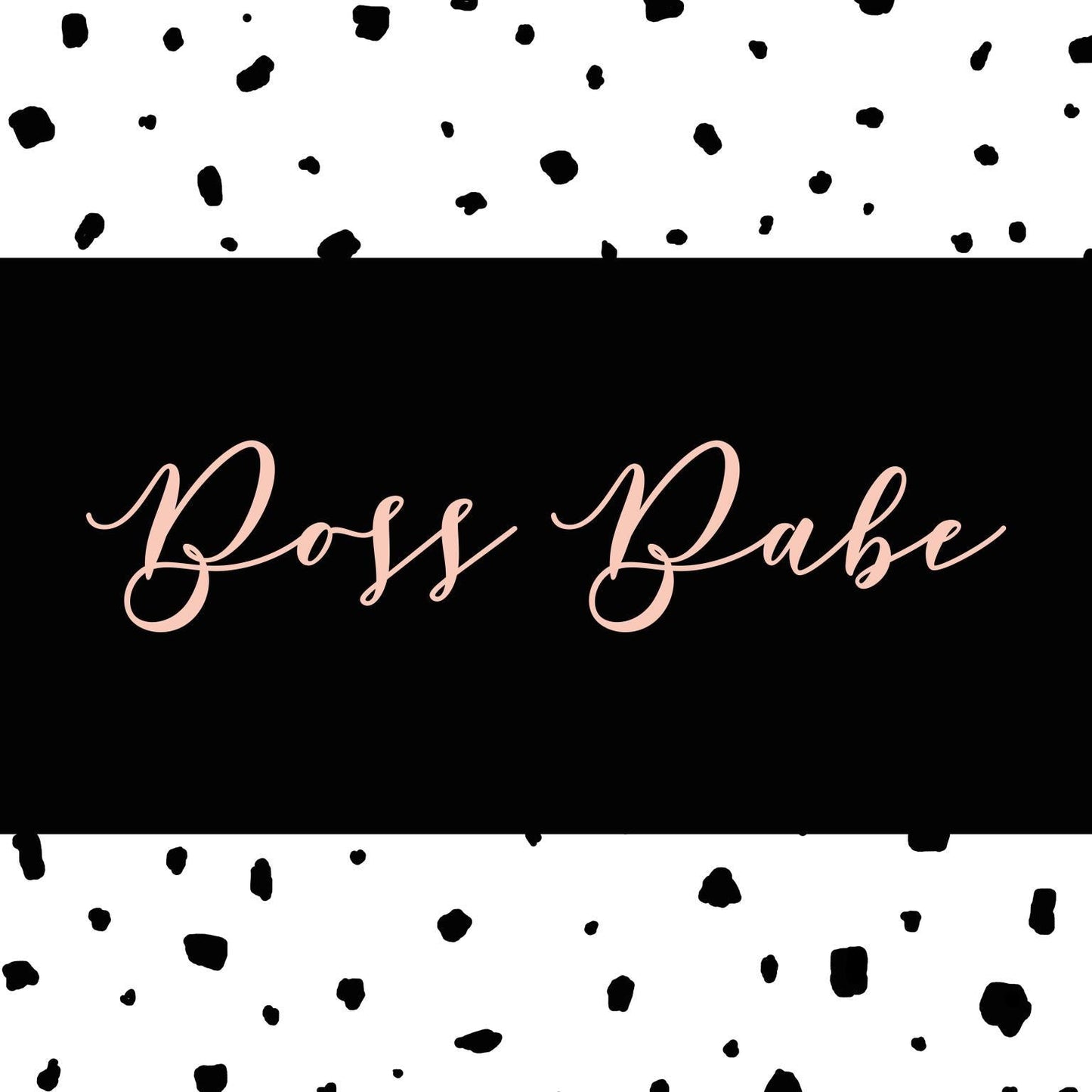 Framed Small - Boss Babe By Anna Quach - Black Classy Art