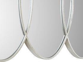 Eclipse Decor Mirror Antique Silver Olliix.com