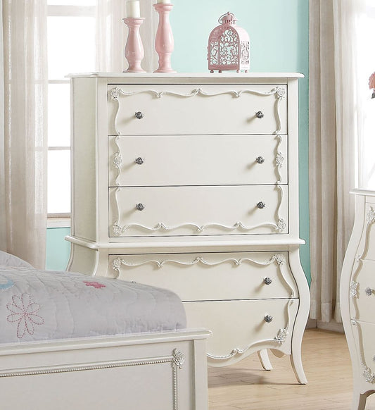 Acme Edalene Chest in Pearl White 30515 ACME East