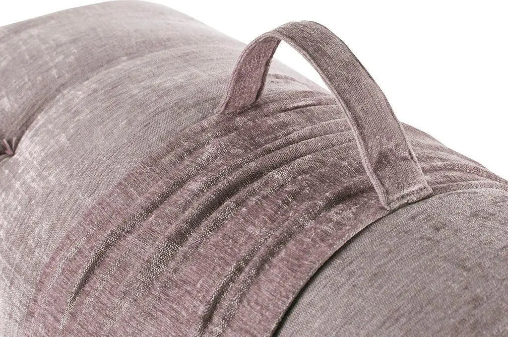 Edelia Poly Chenille Lounge Floor Pillow Cushion Blush Olliix.com