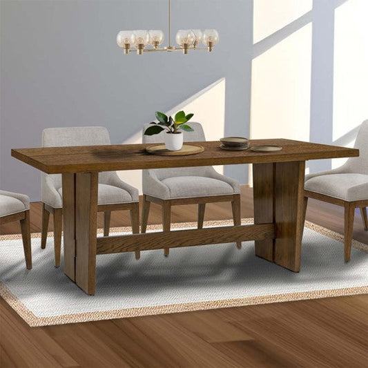 Dining Table 76" Brown Olliix.com