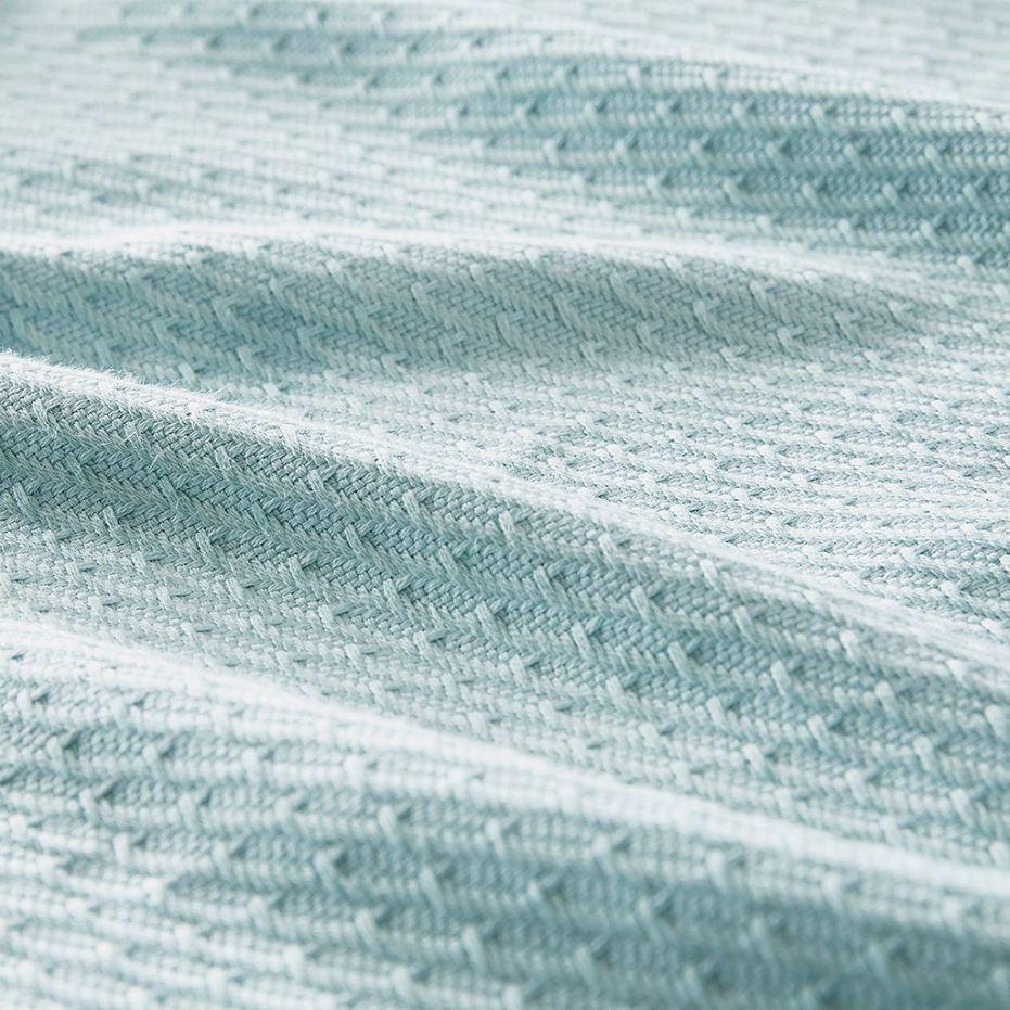 Egyptian Cotton Full | Queen Blanket Light Blue Olliix.com