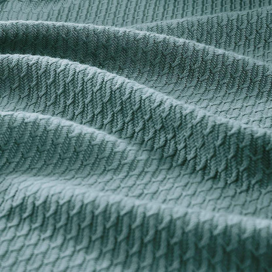 Egyptian Cotton Twin Blanket Teal Olliix.com