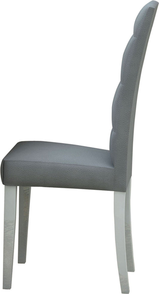 ESF Furniture - Status Italy Elegance Grey Chair Set of 4 - ELEGANCECHAIRGREY ESF Furniture