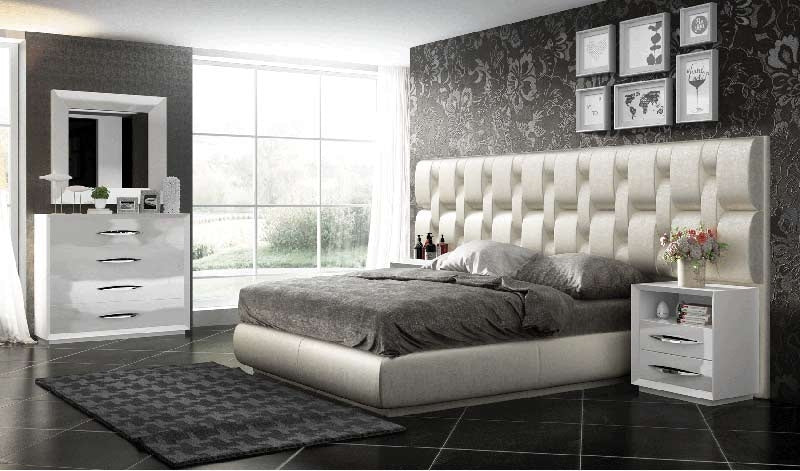 ESF Furniture - Franco Spain Emporio 6 Piece Queen Bedroom Set - EMPORIOQB-6SET ESF Furniture