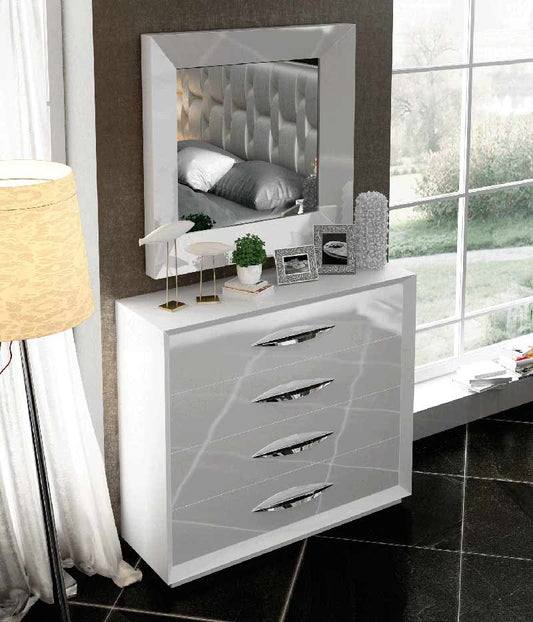 ESF Furniture - Franco Spain Carmen Single Dresser with Mirror - CARMENSDM ESF Furniture