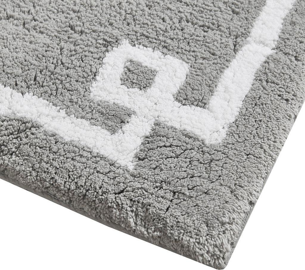 Evan 20x30" Bath Rug Grey Olliix.com