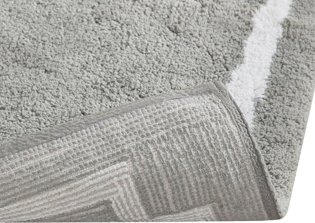 Evan 20x30" Bath Rug Grey Olliix.com