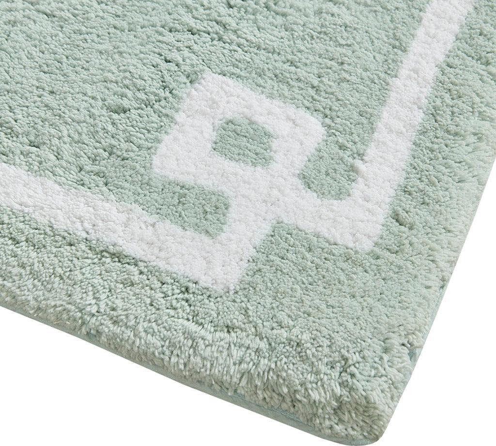 Evan 20x30" Bath Rug Seafoam Olliix.com