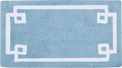 Evan 24x72" Bath Rug Blue Olliix.com