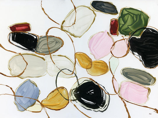 Framed Small - Versailles Treasures By Susan Jill - Green Classy Art