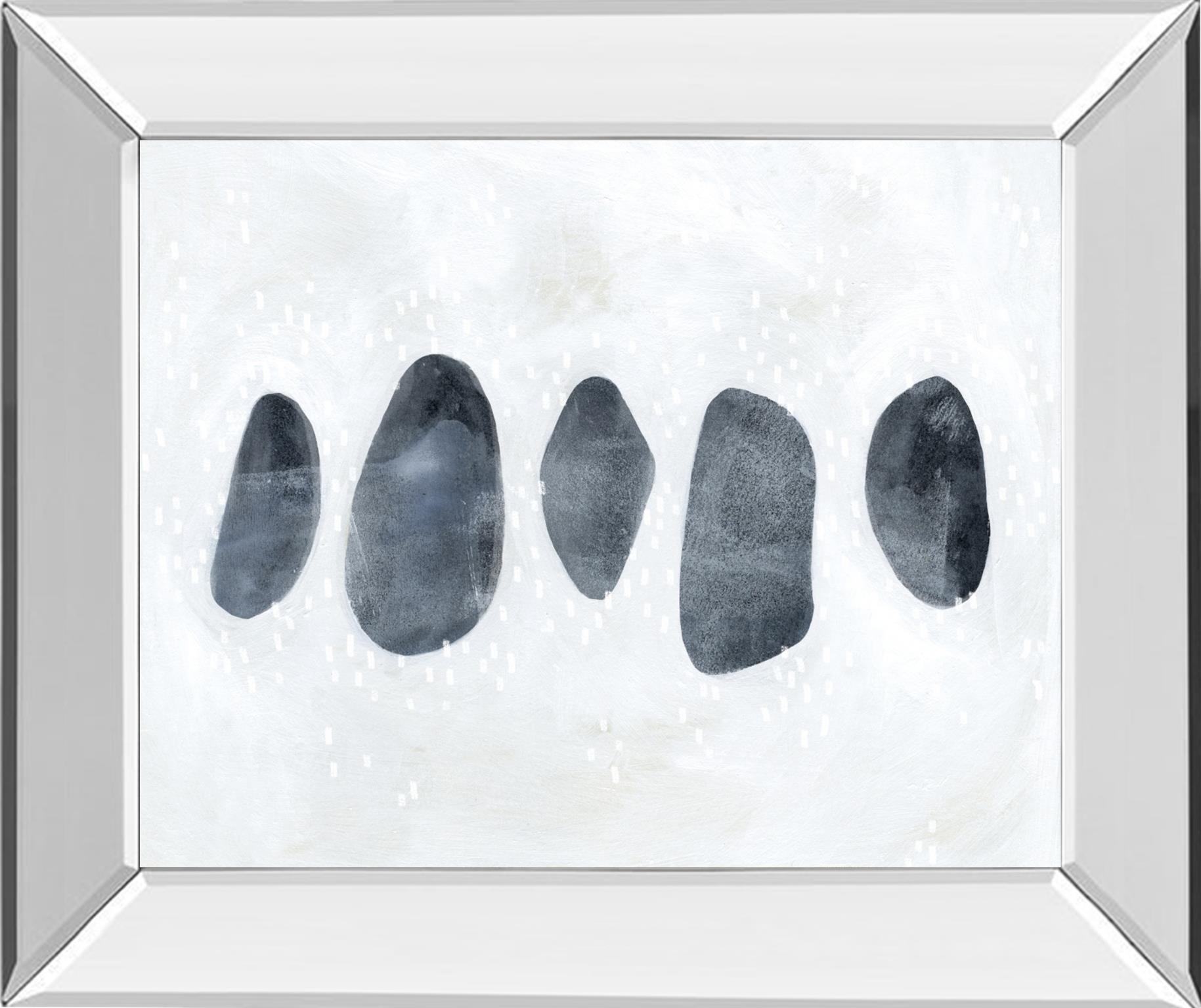 Stone Collection II By Emma Scarvey - Dark Gray Classy Art