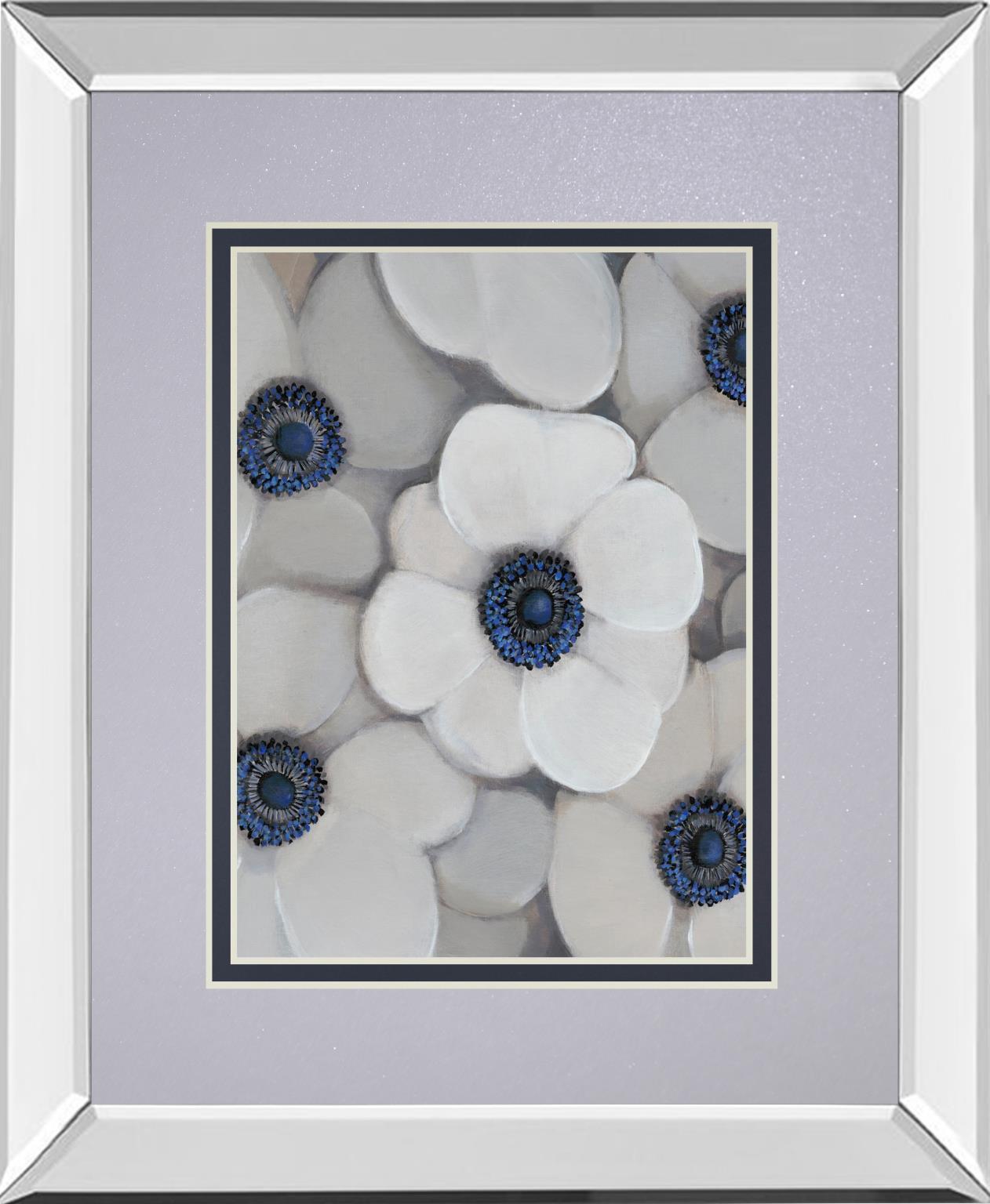 White Anemone I By Tim OToole - Dark Gray Classy Art