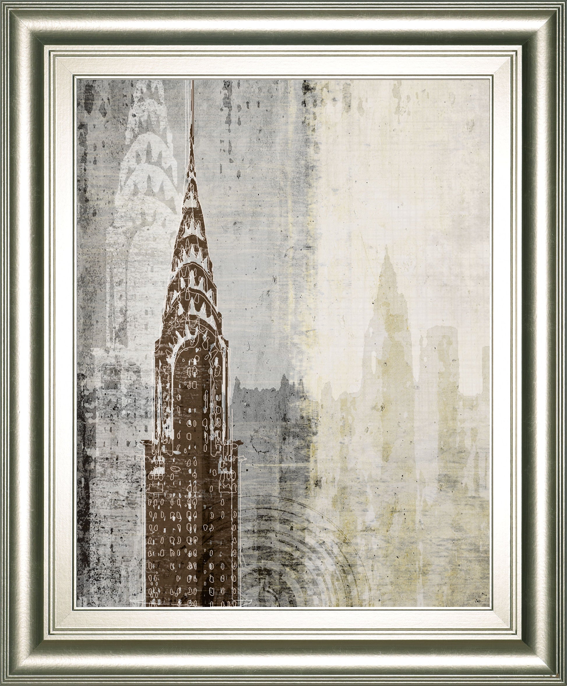 Edifioe I By Venter, T - Framed Print Wall Art - Gray Classy Art