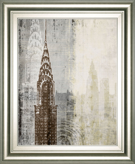 Edifioe I By Venter, T - Framed Print Wall Art - Gray Classy Art