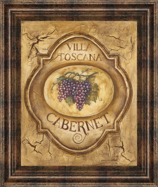 Cabernet By Gregory Gorham - Framed Print Wall Art - Gold Classy Art