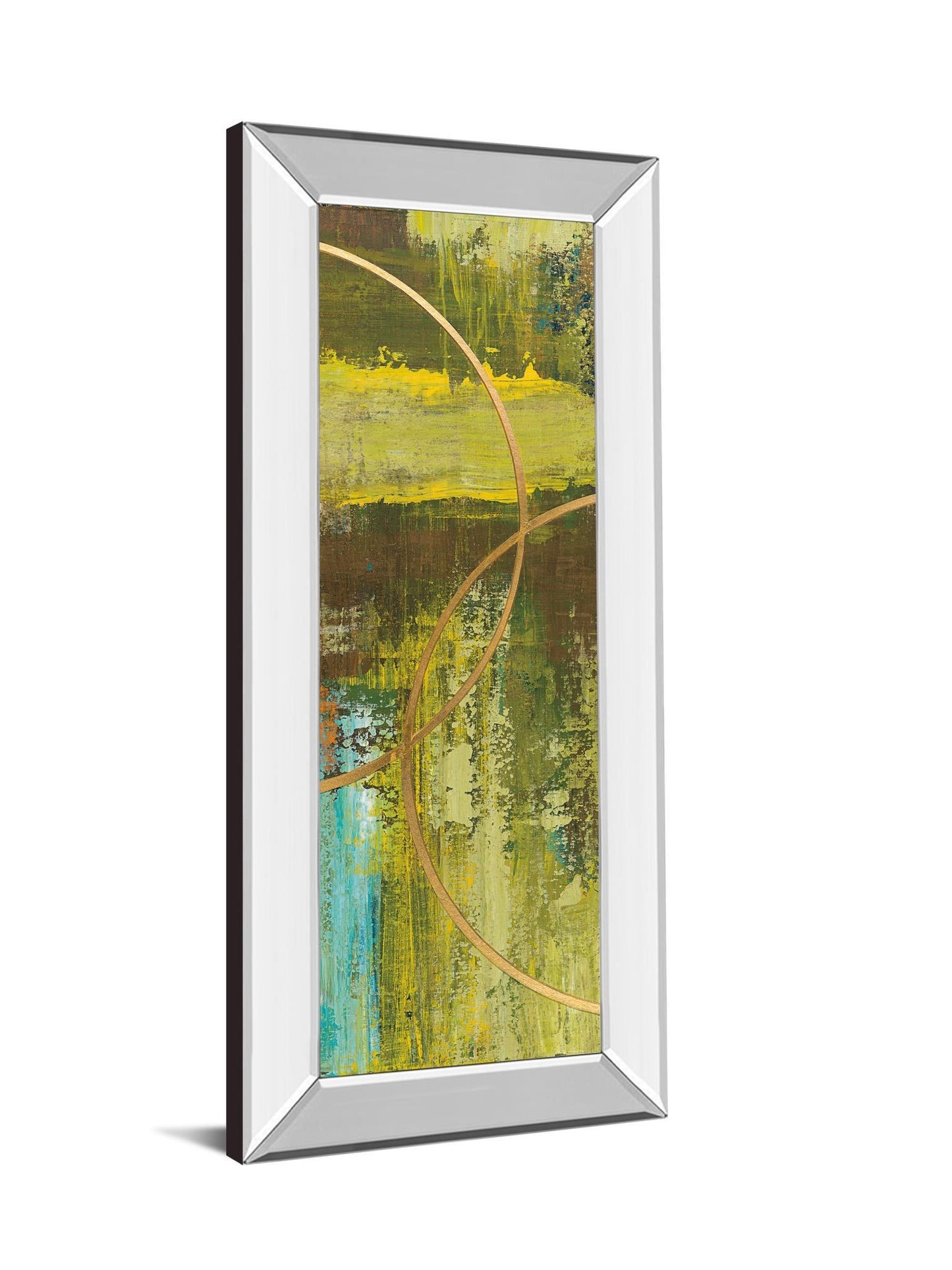 Aller Chartreuse By Patrick St Germain - Print Wall Real Glass - Green Classy Art