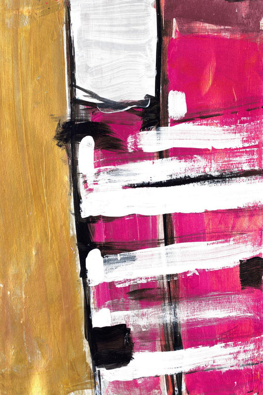 Hot Pink By Merri Pattinian - Pink Classy Art