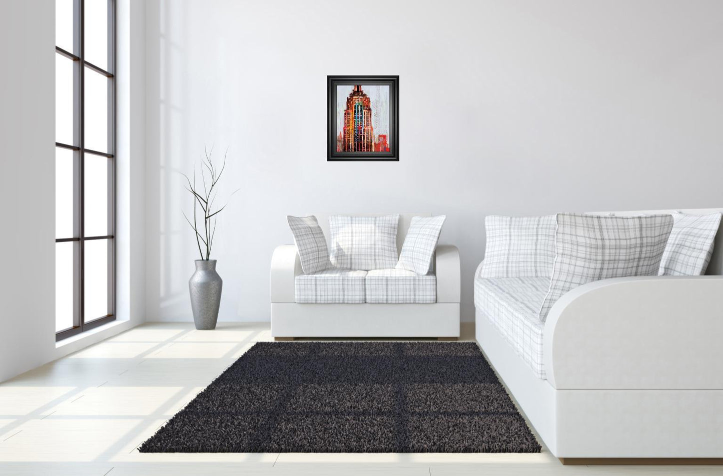 The City That Never Sleeps I By Haub - Wall Art - Red Classy Art