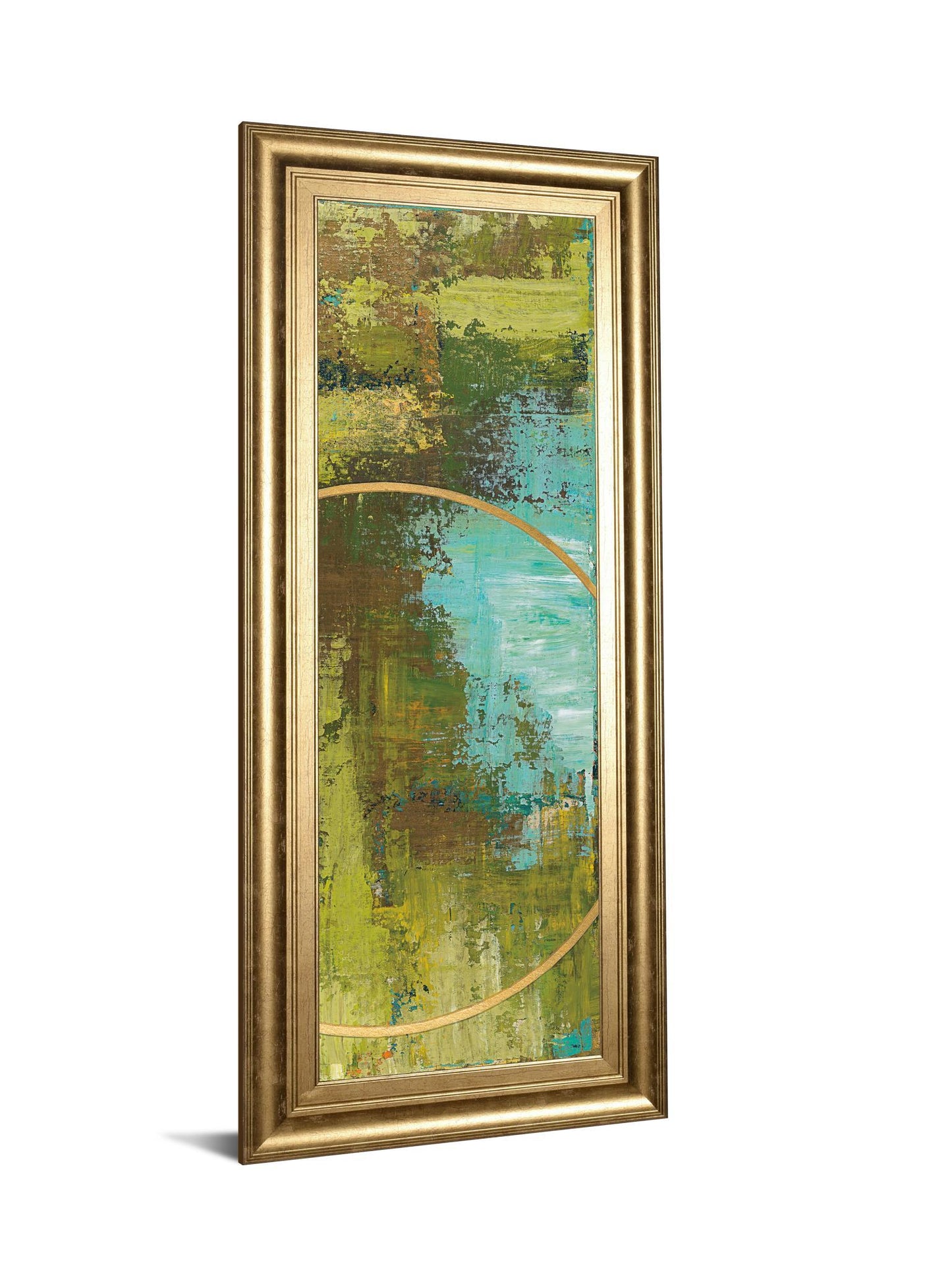 Aller Chartreuse By Patrick St Germain - 18 x 42 - Green Classy Art