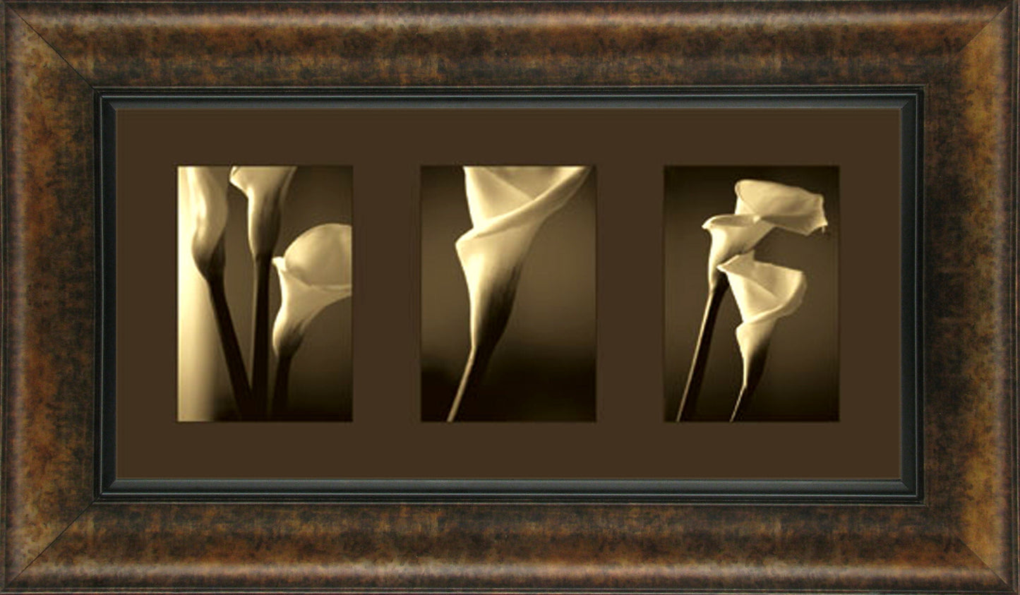 Divinity By Cinzia Ryan - Framed Print Wall Art - Dark Brown Classy Art