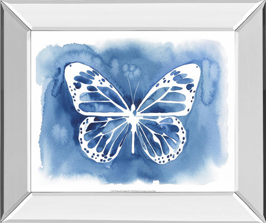 Butterfly Inkling II By Grace Popp - Blue Classy Art