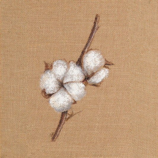 Cotton Branch II By Patricia Pinto - Light Brown Classy Art