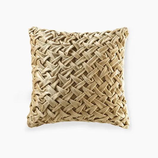 Square Decor Pillow Gold Olliix.com