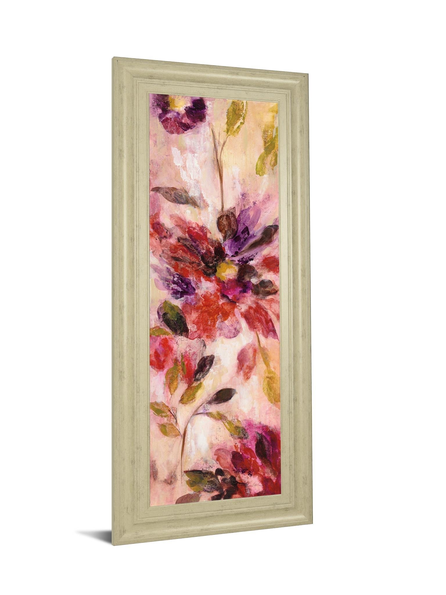 Exuberant Florals I By Silvia Vassileva - Pink Classy Art