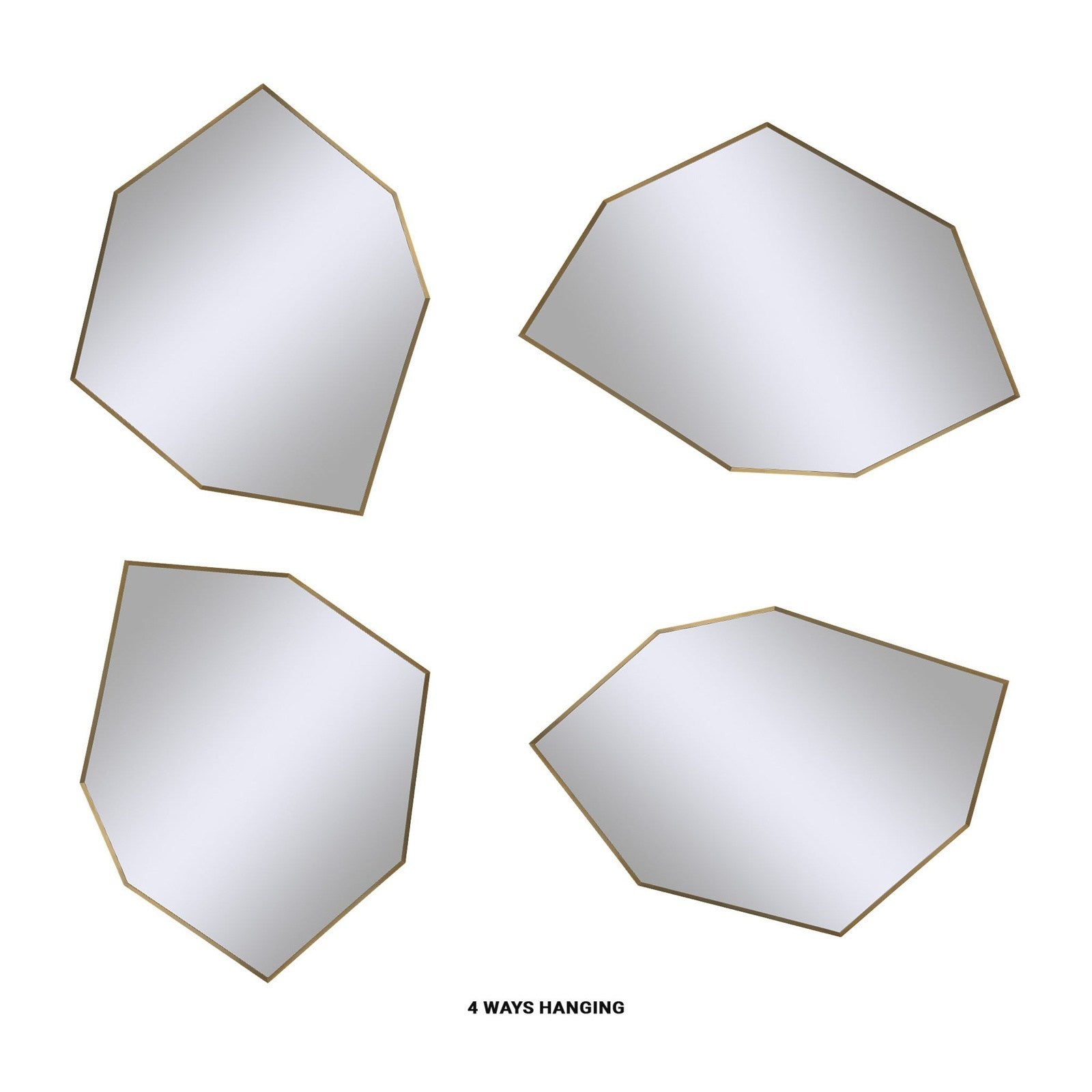 RenWil Devika Geometric, Irregular Mirror NDD23M006 RenWil