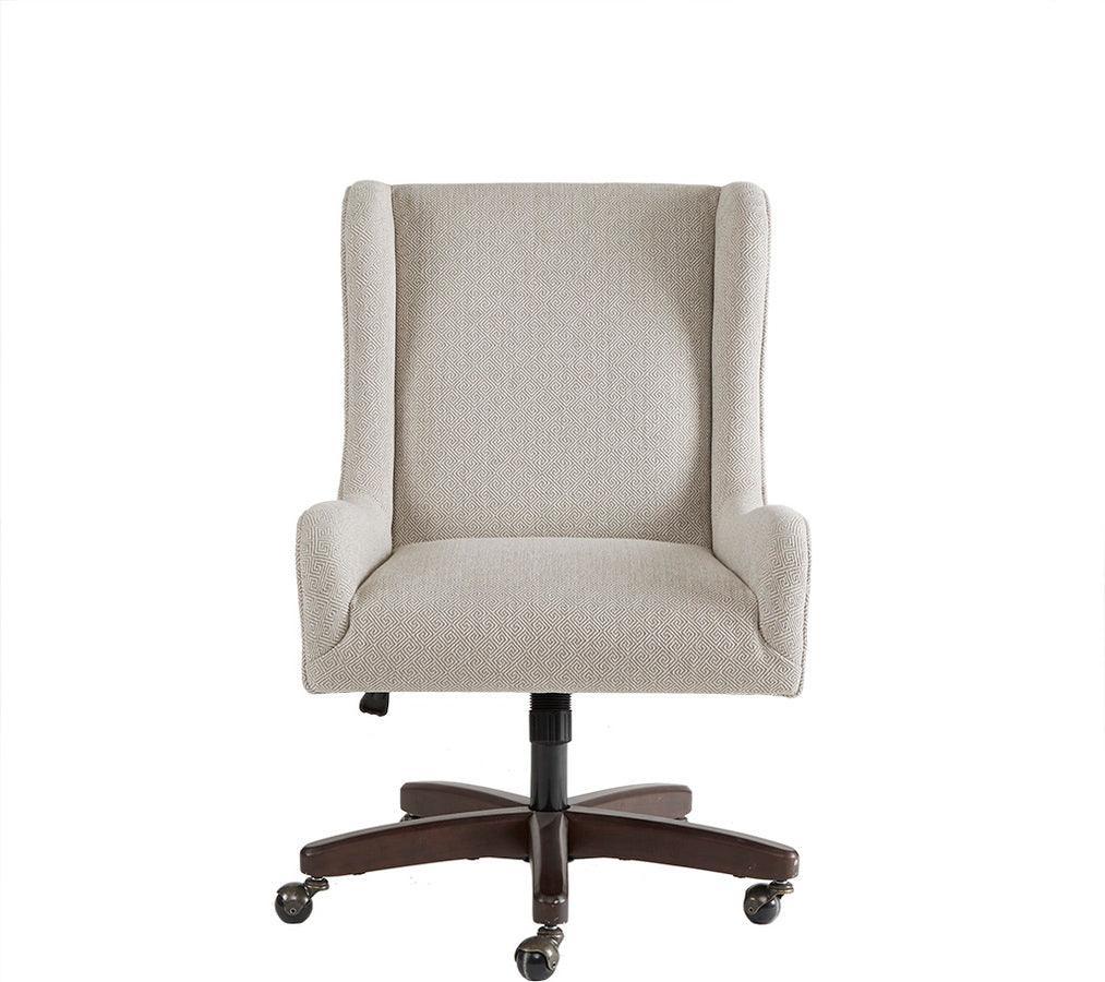 Gable Transitional Office Chair 24.5"W x 26.75"D x 37.75"~41.75"H Cream Olliix.com