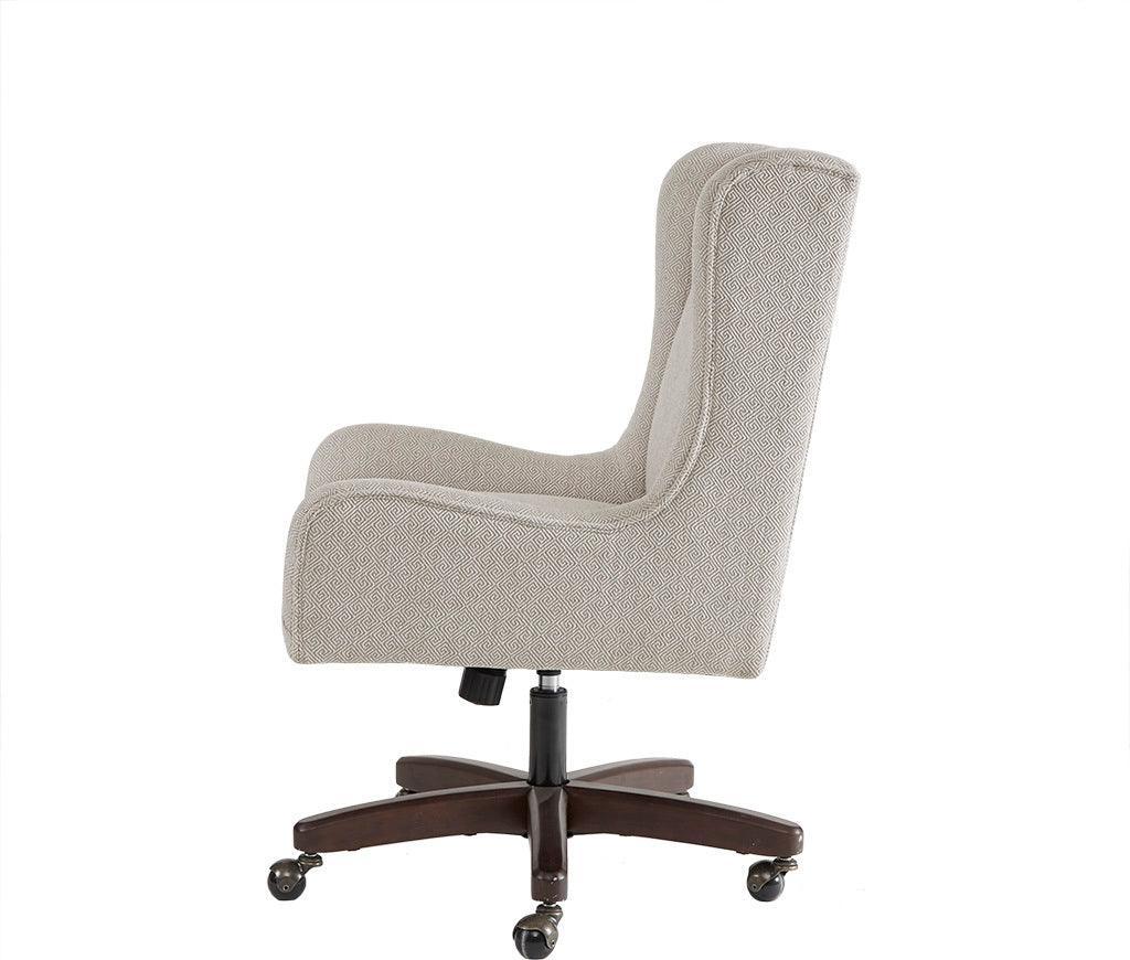 Gable Transitional Office Chair 24.5"W x 26.75"D x 37.75"~41.75"H Cream Olliix.com