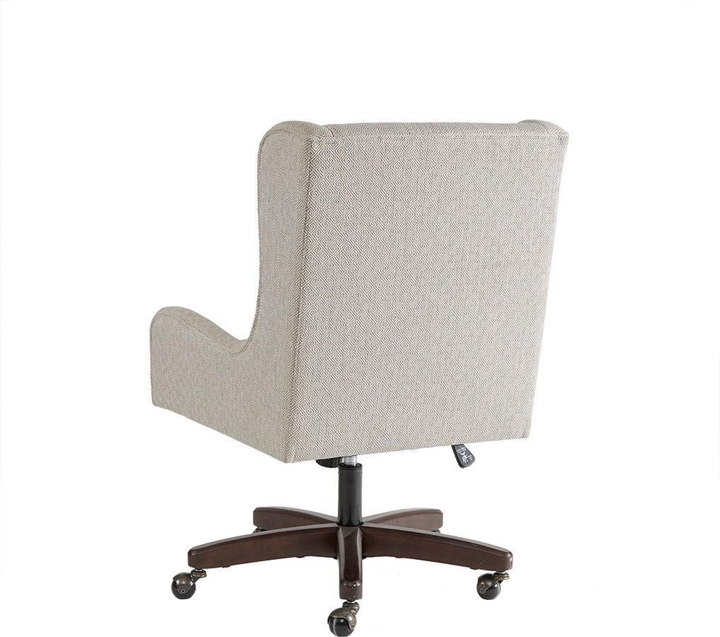 Gable Transitional Office Chair 24.5"W x 26.75"D x 37.75"~41.75"H Cream Olliix.com