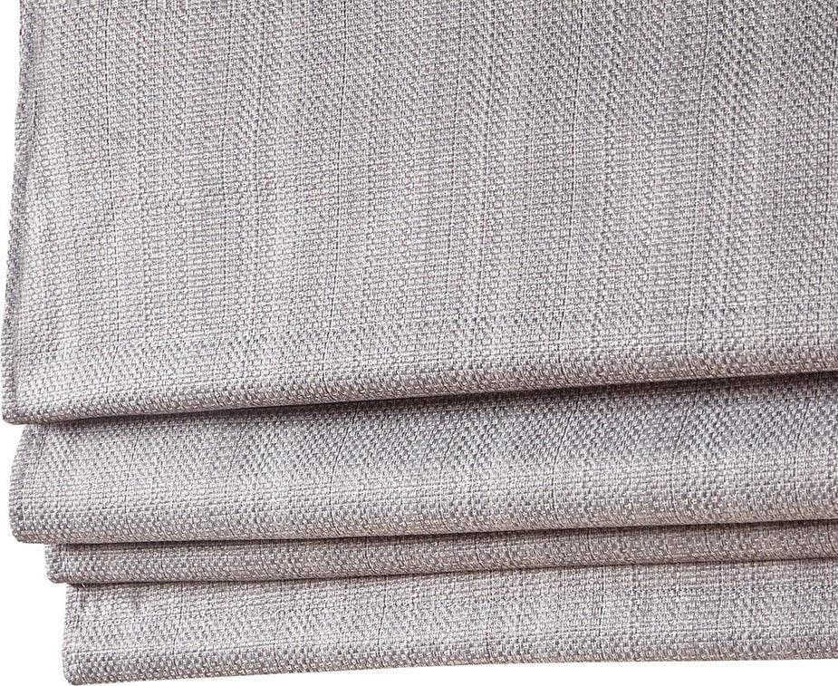 Galen 64" Basketweave Light Filtering Roman Shade Gray Olliix.com