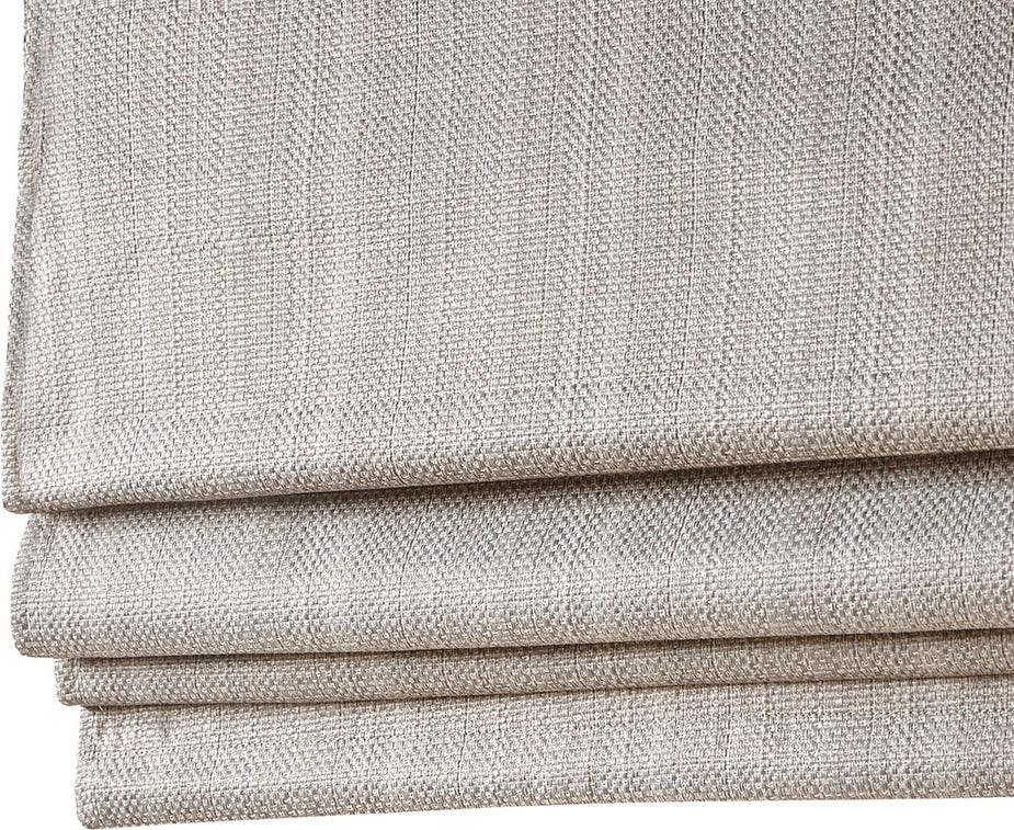 Galen 64" Basketweave Light Filtering Roman Shade Taupe Olliix.com
