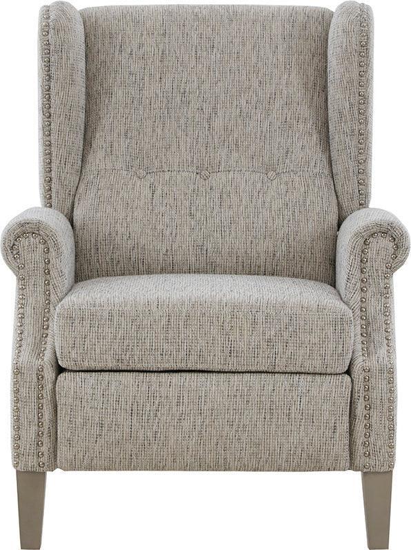 Giselle Push Back Recliner Gray Multi Olliix.com