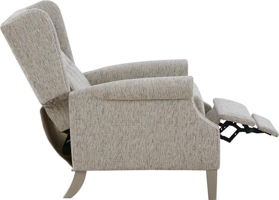 Giselle Push Back Recliner Gray Multi Olliix.com