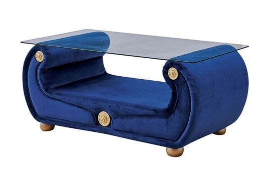 ESF Furniture - Giza Coffee Table Blue - GIZACOFFEETABLEBLUE ESF Furniture