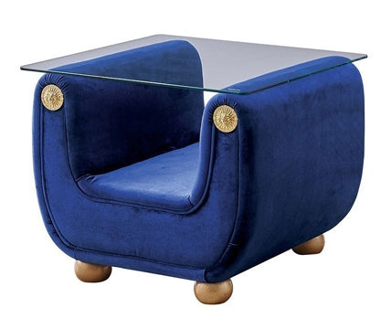 ESF Furniture - Giza End Table Blue - GIZAENDTABLEBLUE ESF Furniture