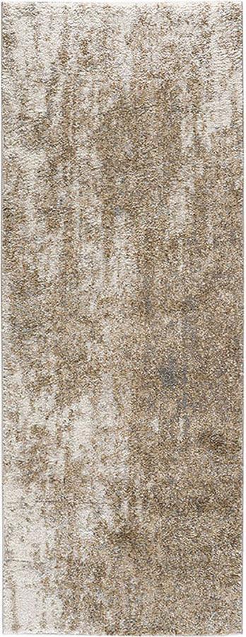 Haley Runner 2'7"x7' Area Rug gray & Cream Olliix.com