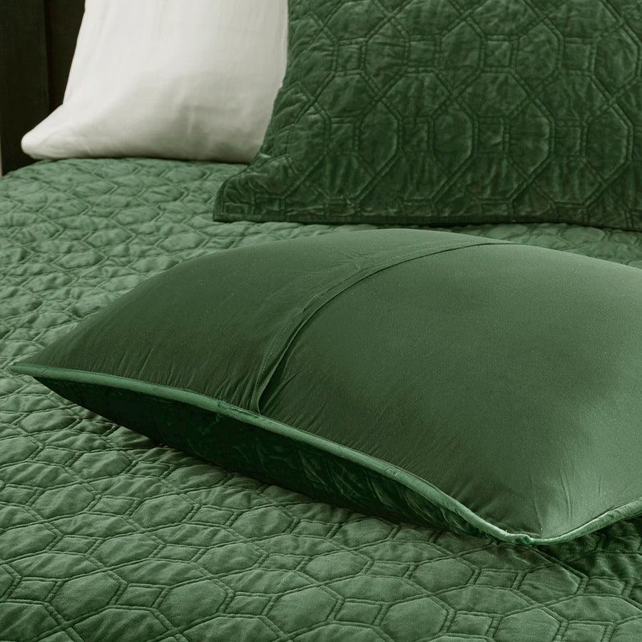 Harper Full/Queen Coverlet & Bedspr  Green Olliix.com