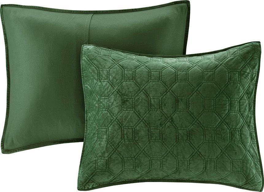 Harper Full/Queen Coverlet & Bedspr  Green Olliix.com