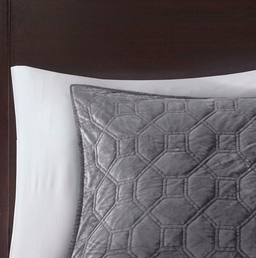 Harper Full/Queen Coverlet & Bedspread  Gray Olliix.com