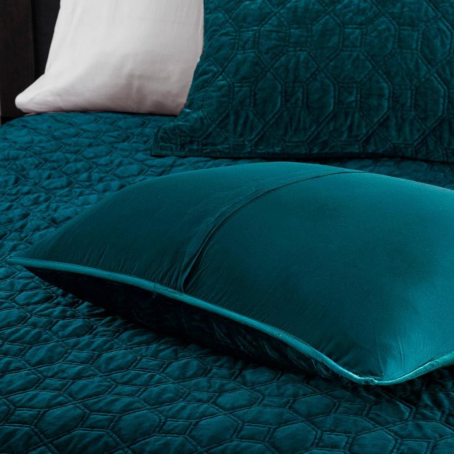 Harper Full/Queen Coverlet & Bedspread Teal Olliix.com