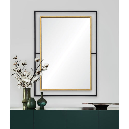 RenWil Gray Rectangle Mirror NDD21M244 RenWil