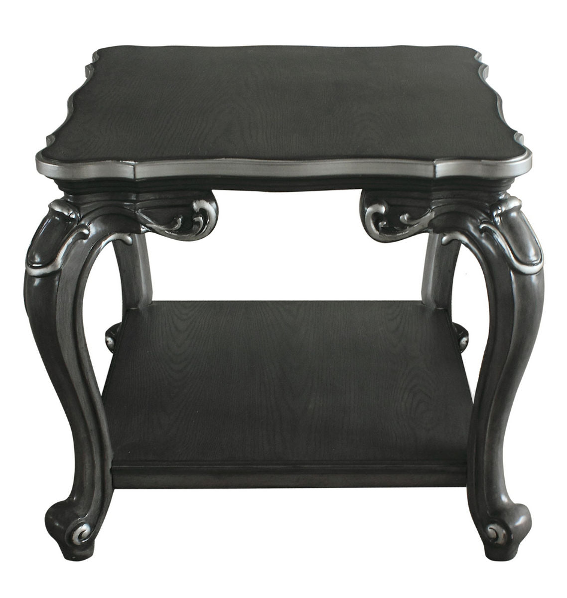 Acme Furniture House Delphine End Table in Charcoal 88832 ACME East