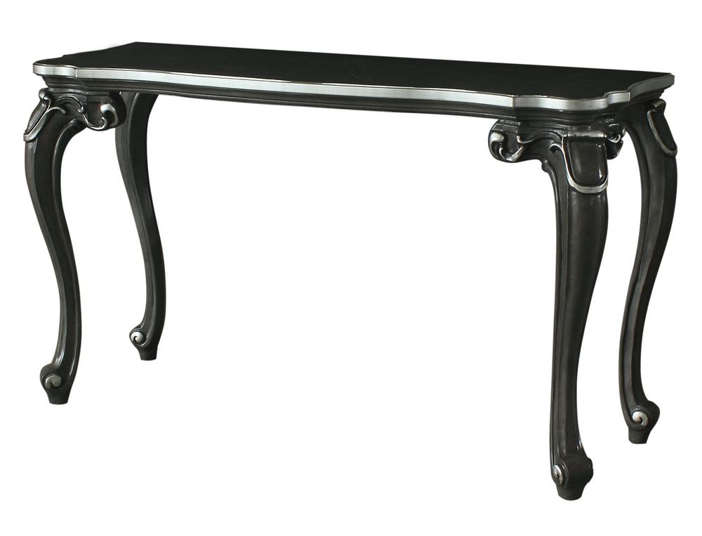 Acme Furniture House Delphine Sofa Table in Charcoal 88833 ACME East